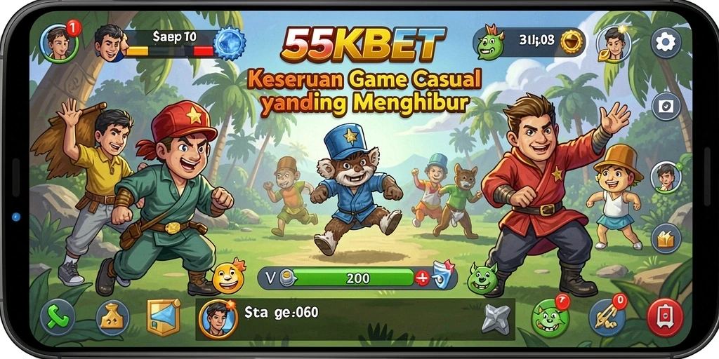 Tampilan menawan gameplay 55KBET yang penuh tantangan.