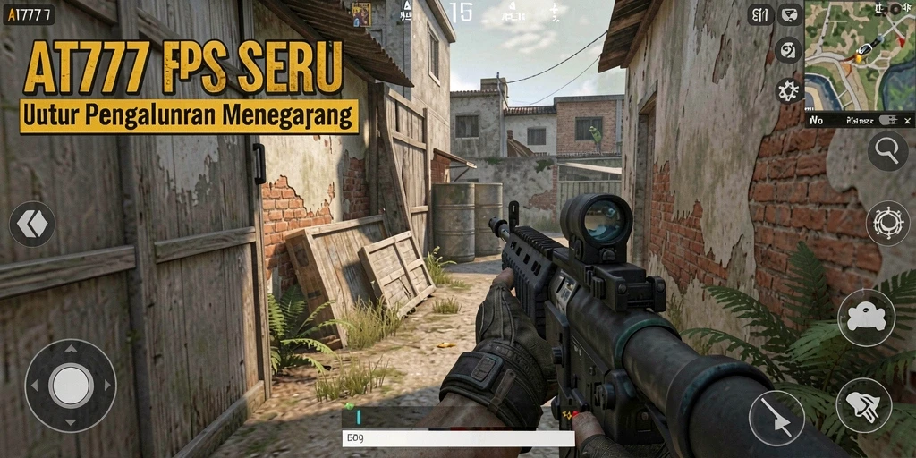 Gameplay seru AT777 dengan aksi FPS mendebarkan.