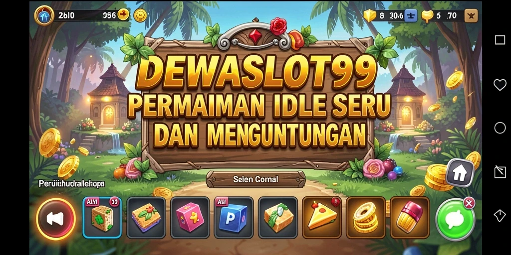 Tampilan gameplay DEWASLOT99 yang menarik dan menghibur.