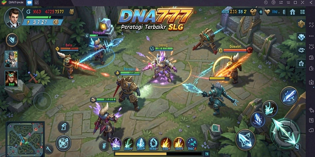 Gameplay strategis yang mendebarkan di <strong>DNA777</strong> dengan kolaborasi antar pemain.