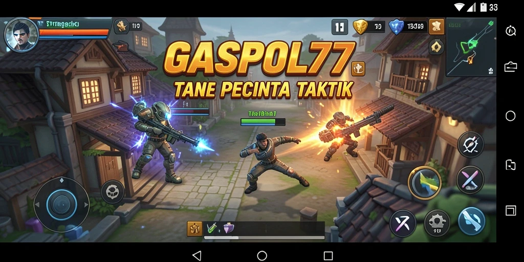 Tampilan gameplay menarik di GASPOL77 dengan berbagai taktik strategi.