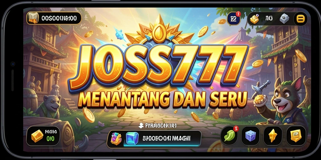 Tampilan seru gameplay JOSS777 dengan strategi yang mendebarkan.