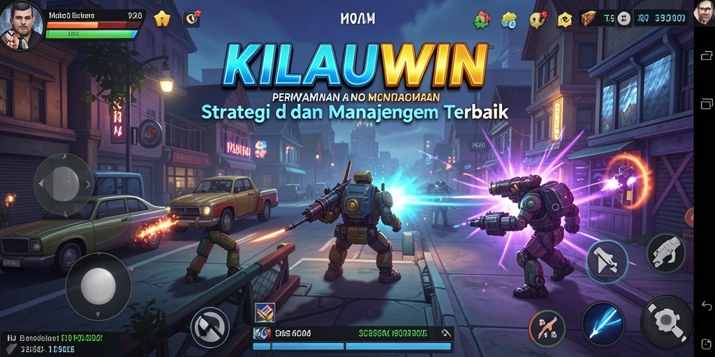 Tampilan gameplay KILAUWIN menampilkan aksi strategi yang mendebarkan.