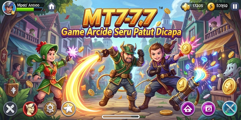 Tampilan gameplay seru dari MT777 yang memikat hati pemain.