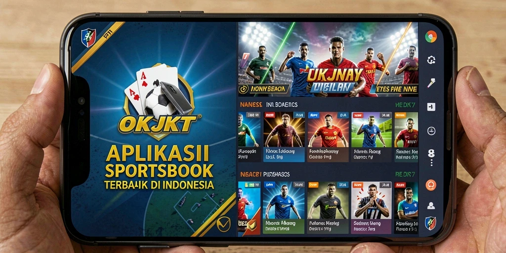 Tampilan gameplay seru dalam aplikasi Sportsbook OKJKT.