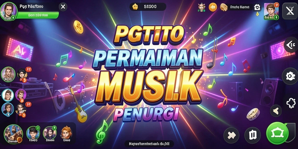 Tampilan menarik dari permainan musik PGTOTO saat berlangsung.