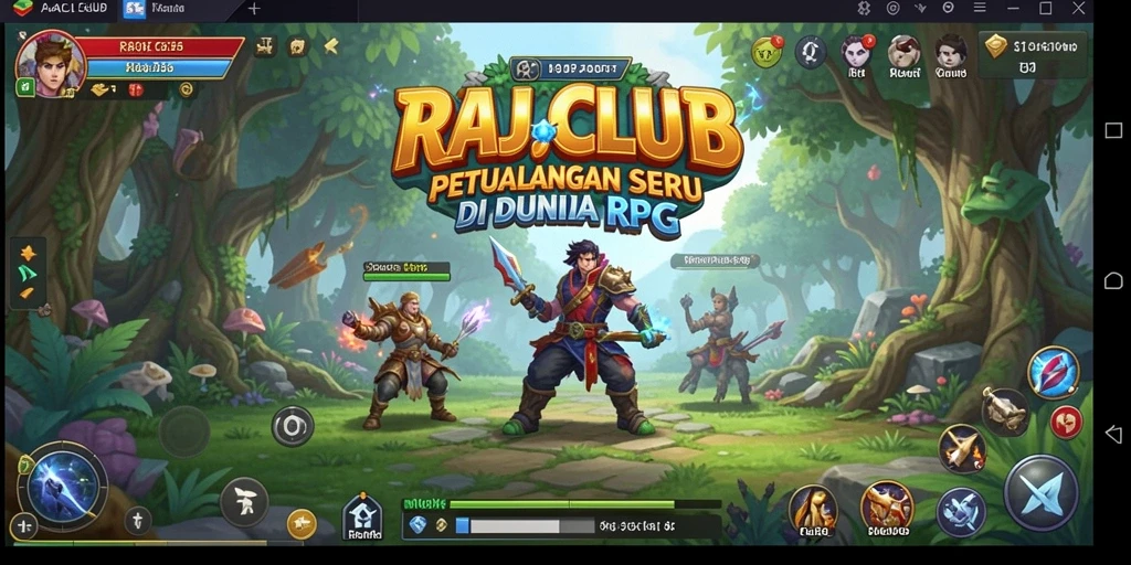 Tampilkan pengalaman gameplay mendalam dalam RAJACLUB.