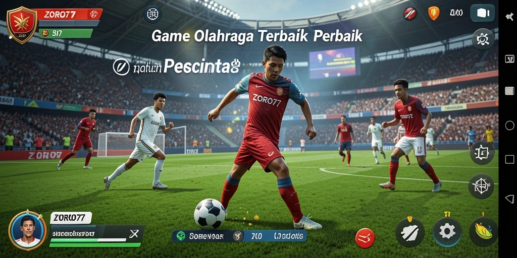 Tangkapan layar dari gameplay ZORO77 yang mendebarkan.